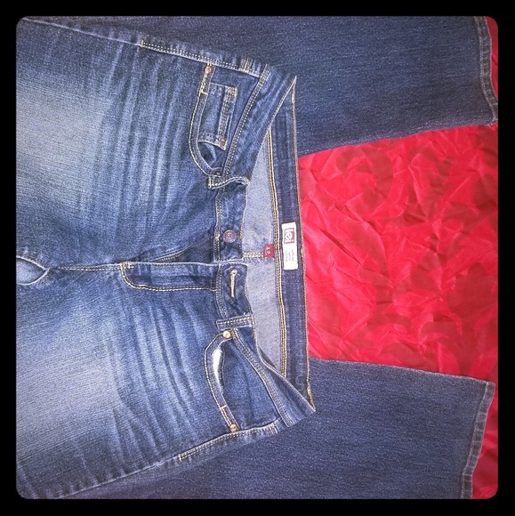 L.E.i. Ashley low-rise boot cut denim jeans - Picture 2 of 6